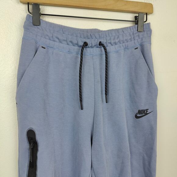 Nike Tech Fleece Joggers Womens Small Lilac Purple Sweatpants Pants - Picture 2 of 11